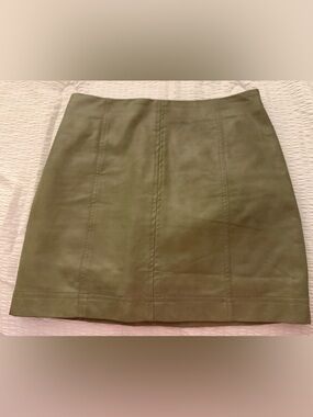 Leather skirt